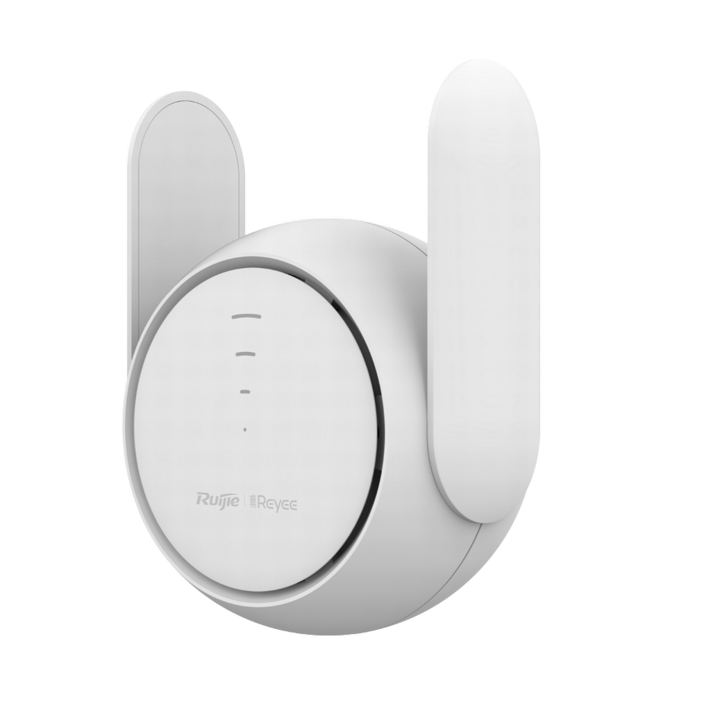 60752_A2FC86B7-023A-374F-403A228CC1DFF845_b Reyee RG-EW1200R Priz Tipi Wi-Fi Extender - Dual-band, 867Mbps at 5GHz + 300Mbps at 2.4GHz, 1 Fast-Ethernet Port - Görsel 1