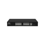 ttec 19300PG-1SFP 16 Portlu, 10/100 Fast Ethernet, Tak Çalıştır Switch, 2 Gigabit Uplink, 1 SFP, 16 Port PoE+ (300W) (TSS)