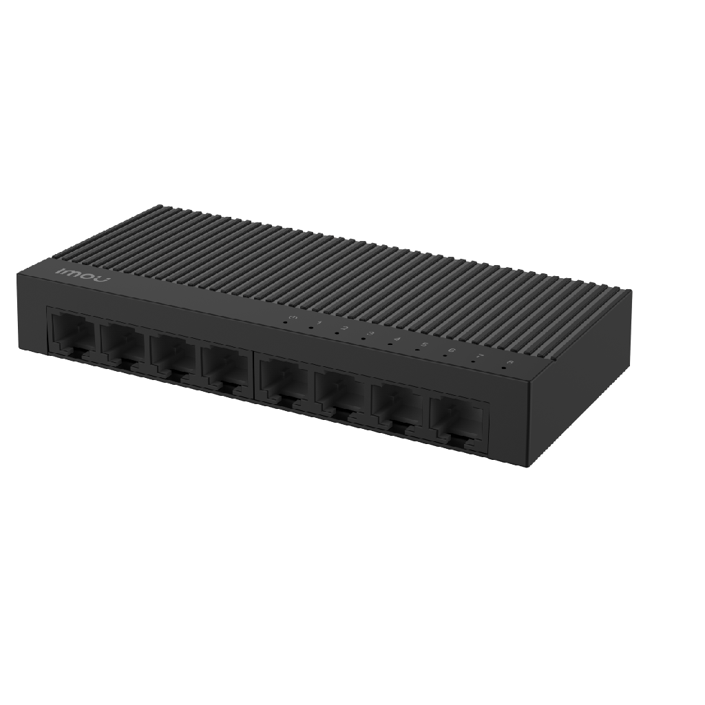 64490_85A54108-A333-CB01-D98D6CEB4B051069_b IMOU SF108C 8-Port 100Mbps Plastik Kasa Switch - Görsel 1