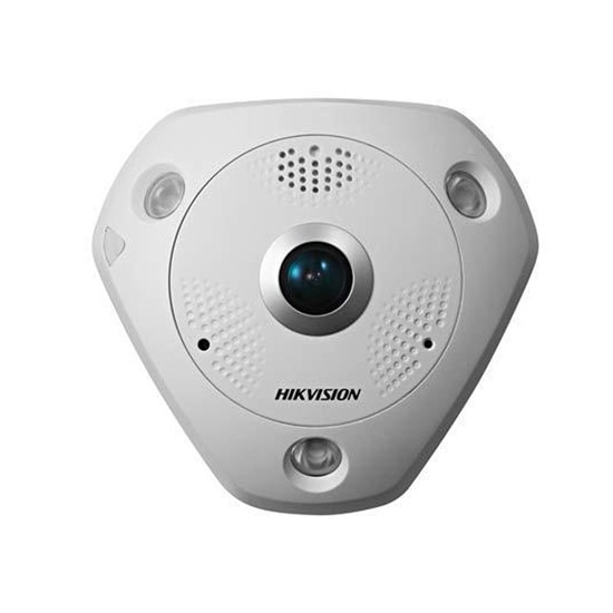 0000215_hikvision-ds-2cd63c2f-is-12mp-4k-ip-fisheye-kamera_550 Hikvision DS-2CD63C2F-IS 12MP 4K IP Fisheye Kamera - Görsel 1