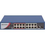 HİKVİSİON DS-3E0518P-E/M 16 Port Poe Switch